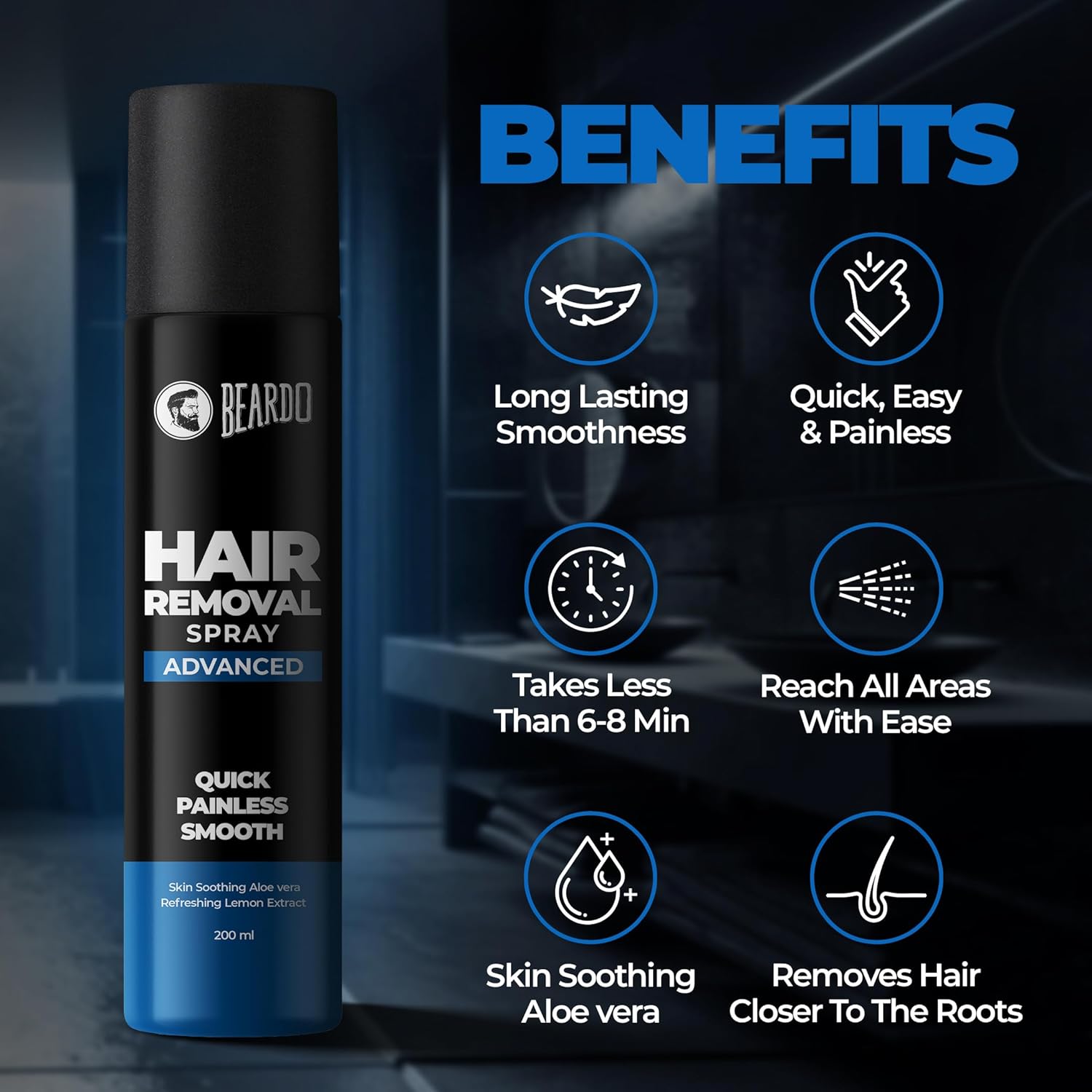 Beardo Hair Removal Spray for Men